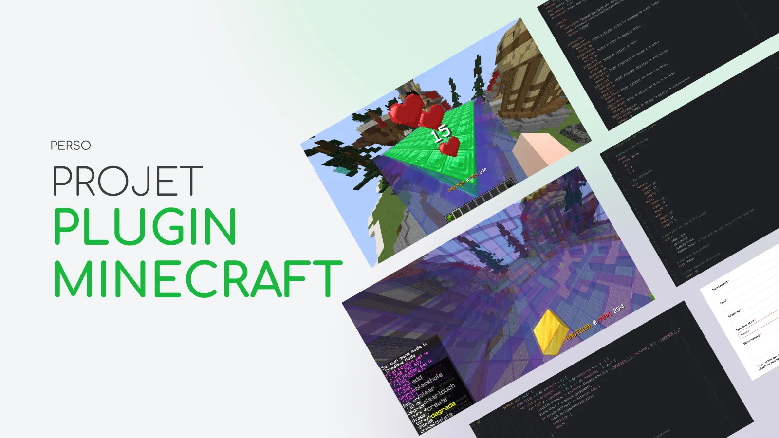 Plugins Minecraft Interactifs